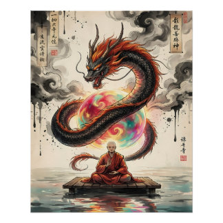 静かな邂逅: 禅僧と天竜 ポスター