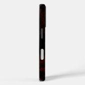 静かな野原に浮かぶ真紅の月 Case-Mate iPhoneケース (裏面 / 右)