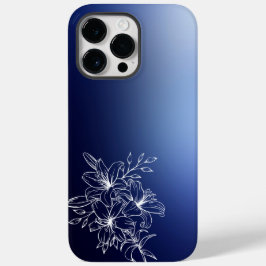 静かな開花：ホワイトリリーと離れ Case-Mate iPhone 14 PRO MAXケース