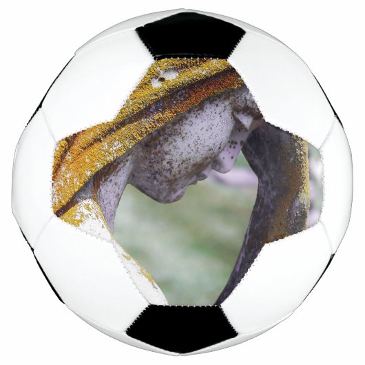 静かな間奏曲に落ちる サッカーボール (正面)