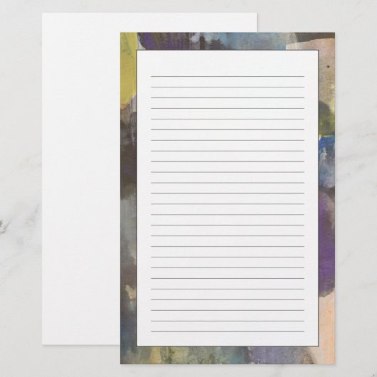 静かな間奏曲 便箋 (正面/裏面)