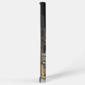 静かな雪の夜の森サムスンフォンケース SAMSUNG GALAXYケース (右側面)