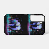 静かな電気 SAMSUNG GALAXYケース (裏面横)