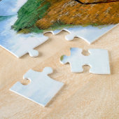 静かな霧の朝バイザリバージグソーパズル ジグソーパズル (側面)