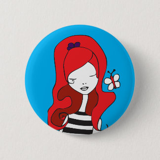 静かな飛行-ボタン 缶バッジ