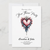 静かな魔法の心。 招待状 (正面)