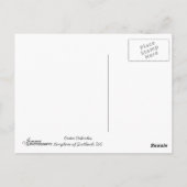 静かな – はがき (裏面)