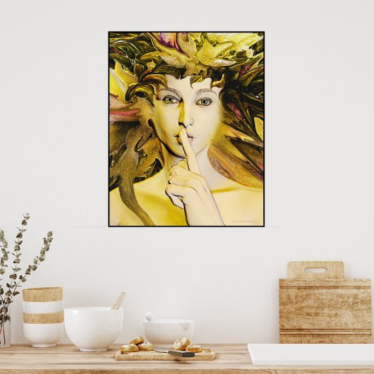 静かな ポスター (キッチン)