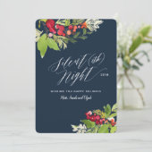 静かな(ish)夜クリスマスの休日カード シーズンカード (スタンド正面)