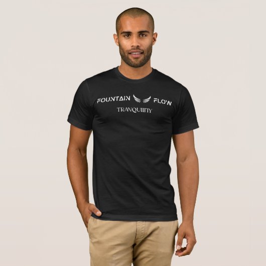 静かなT型 Tシャツ (正面フル)