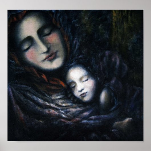 静かなUV耐性プリント ポスター (正面)