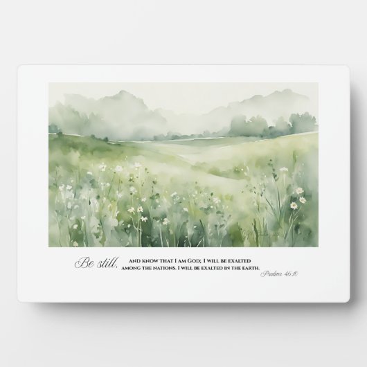 静かにしていなさい。 フォトプラーク (正面)