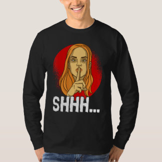 静かにしているだけでいいのよ 静かな性格 Tシャツ