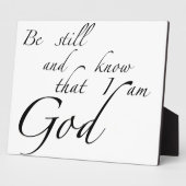 静かにして フォトプラーク (側面)