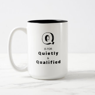 静かにそして優れたQ - パーソナライズド高級マグカップ ツートーンマグカップ