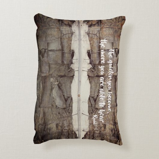 静かになる瑠美感動的引用文 アクセントクッション (裏面(縦))