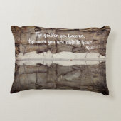 静かになる瑠美感動的引用文 アクセントクッション (裏面)