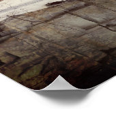 静かになる瑠美感動的引用文 ポスター (角)