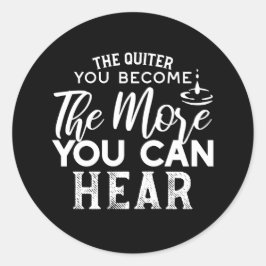 静かになればなるほど黒く聞こえる ラウンドシール