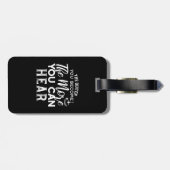 静かになればなるほど黒く聞こえる ラゲッジタグ (裏面横)