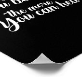 静かになればなるほど ポスター (角)