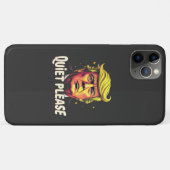 静かにカマラ大統領の討論をトランプ Case-Mate iPhoneケース (裏面(横))
