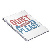 静かにトランプHarrisディベート社長 ノートブック (右側)