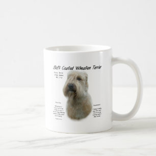 静かに上塗を施してあるWheatenテリアの歴史のデザイン コーヒーマグカップ