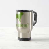 静かに上塗を施してあるWheatenテリア トラベルマグ (正面右)