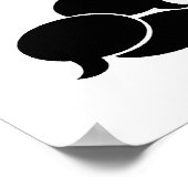 静かに仕事で言語学者を頼む ポスター (角)