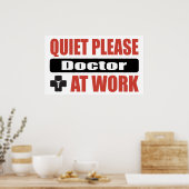 静かに仕事の医者を頼む ポスター (キッチン)
