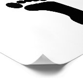 静かに仕事中のポディトリストを頼む ポスター (角)