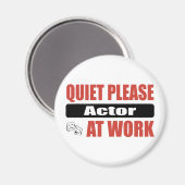 静かに俳優として働く マグネット (正面/裏面)