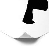 静かに働いて肉屋さん ポスター (角)