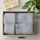 静かに冬の歩哨保護の木が生える 薄葉紙 (ギフト)