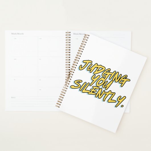 静かに判断する プランナー手帳 (ディスプレー)