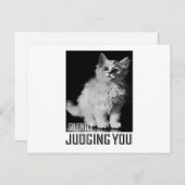 静かに判断する ポストカード (正面/裏面)