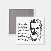 静かに判断する マグネット (正面/裏面)