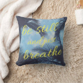 静かに呼吸する クッション (ブランケット)