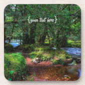 静かに川を流れる – Dartmoor国立公園 コースター (正面)