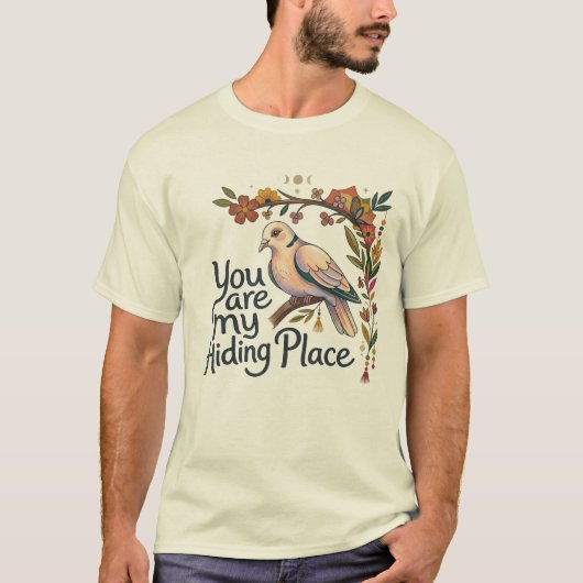 静かに抱かれて Tシャツ (正面)