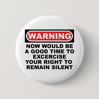 静かに残して下さい 缶バッジ