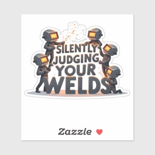 静かに溶接のユーモア溶接機を判断 シール (シート)