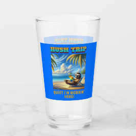 静かに私はここで働いている静かな旅行バケーション！ タンブラーグラス