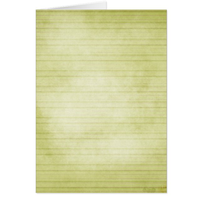 静かに緑のストライプ (正面)