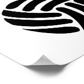 静かに職場のバレーボール選手を頼む ポスター (角)