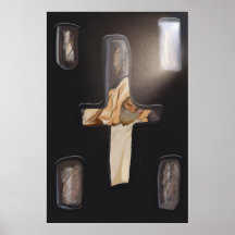 静かに見た十字形の窓、ベットエマニュエルプリント