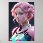 静かに見つめる ポスター (正面)