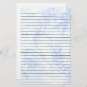 静かに青の葉は静止した並べました 便箋 (正面/裏面)