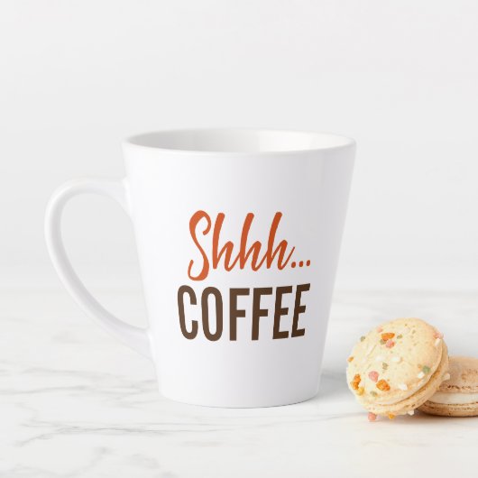 静かに…コーヒー コーヒー カフェラテマグ (インサイチュ)